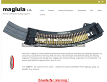 Tablet Screenshot of maglula.com